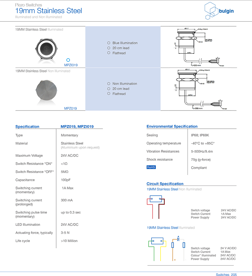 MPZI019不銹鋼P(yáng)iezo開關(guān)規(guī)格尺寸 MPZI019不銹鋼P(yáng)iezo開關(guān)規(guī)格尺寸