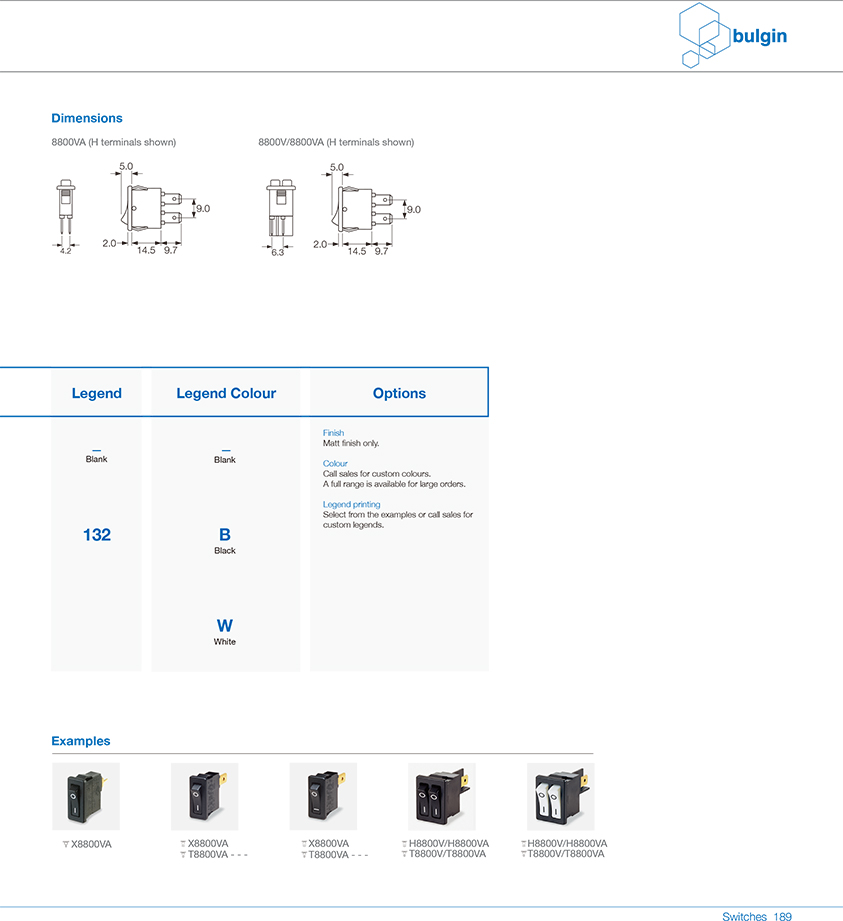 8800系列翹板開關(guān)功能 8800系列翹板開關(guān)功能